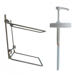 SUPPORT ET POMPE BIDON DE 5 L PET SUPPORT ET POMPE BIDON DE 5 L PET