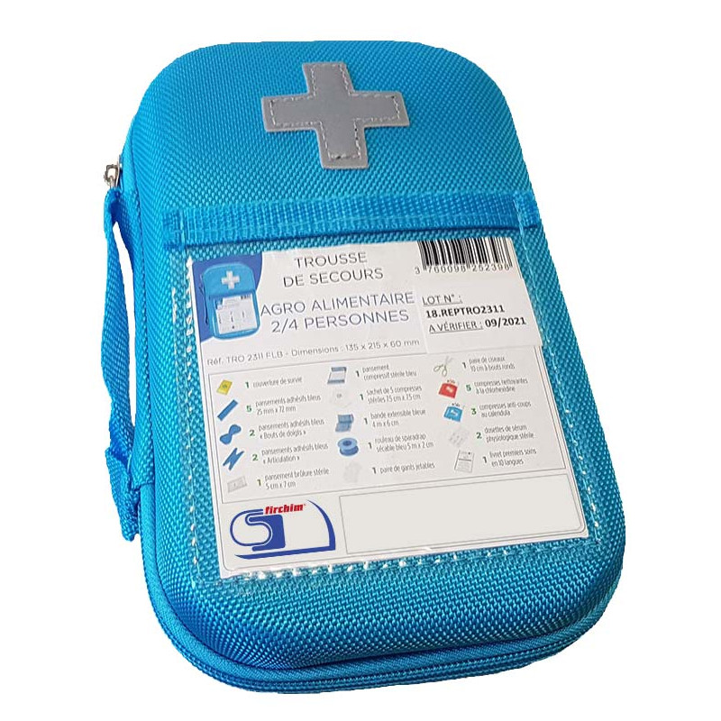 TROUSSE DE SECOURS agroalimentaire 2/4 PERSONNES TROUSSE DE SECOURS agroalimentaire 2/4 PERSONNES
