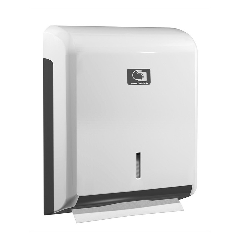DISTRIBUTEUR ESSUIE-MAINS À PLAT ABS BLANC DISTRIBUTEUR ESSUIE-MAINS À PLAT ABS BLANC