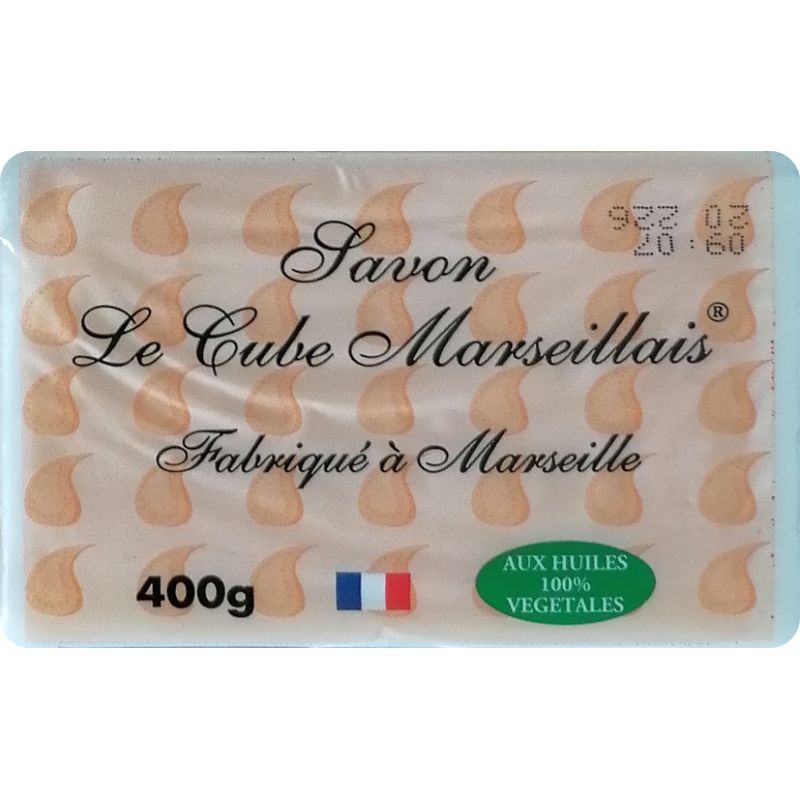 SAVON LE CUBE MARSEILLAIS 400 g SAVON LE CUBE MARSEILLAIS 400 g