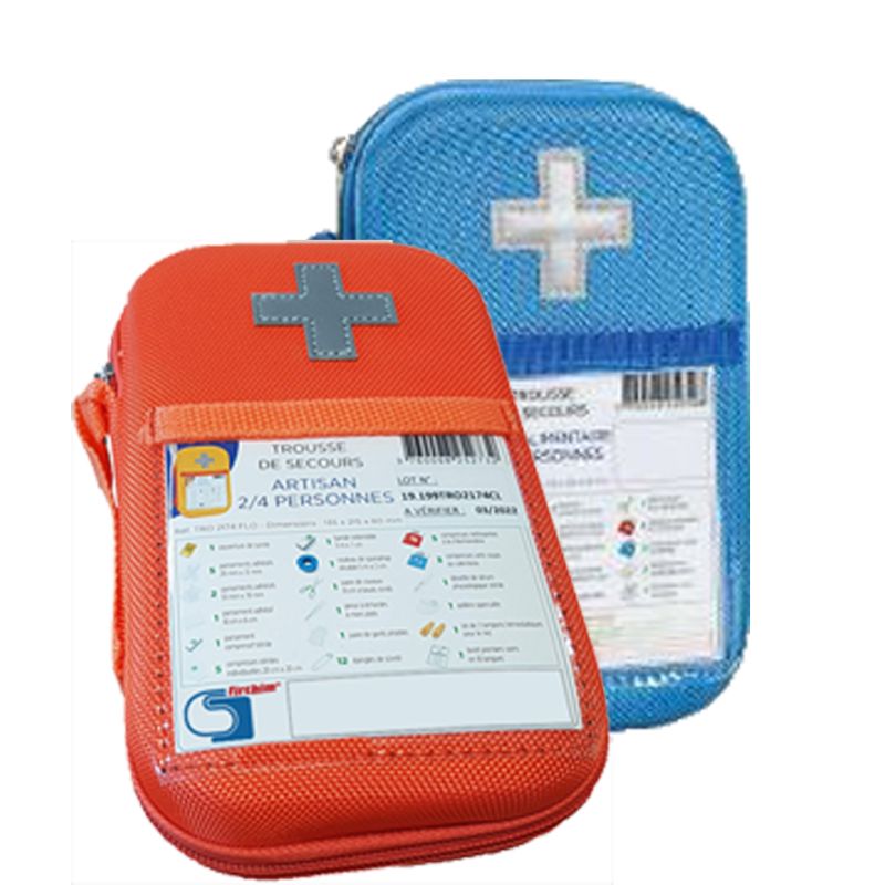 TROUSSE DE SECOURS 2/4 PERSONNES TROUSSE DE SECOURS 2/4 PERSONNES