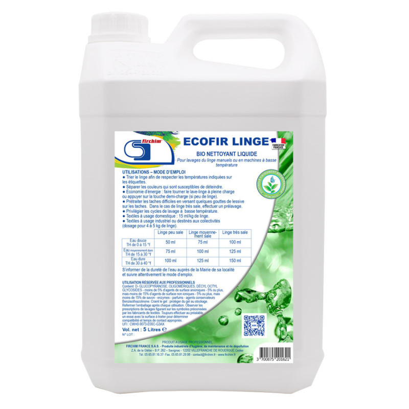 ÉCOFIR LINGE ÉCOFIR LINGE