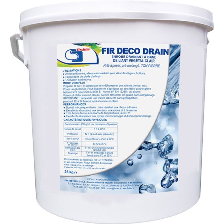 FIR DECO DRAIN CORAIL