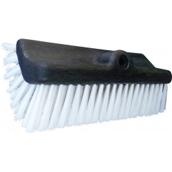 BROSSE BIFACE LAVAGE FIBRES MI-DURES BLANCHE BROSSE BIFACE LAVAGE FIBRES MI-DURES BLANCHE